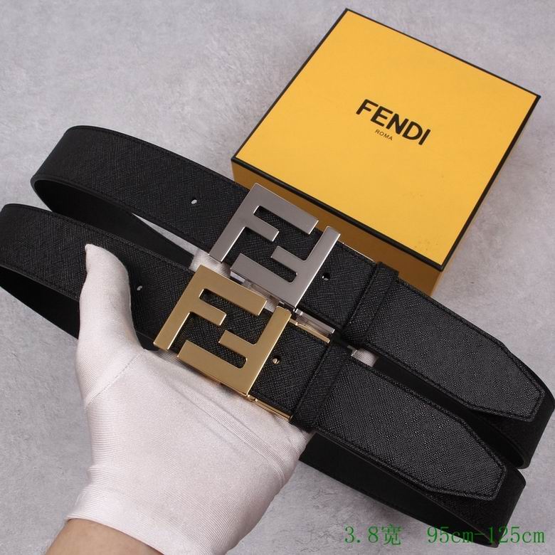 Fendi Belt 38mmX95-125cm 7D103